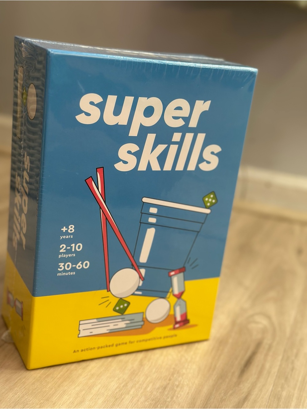 Super Skills Party Game 120 Challenges New Sealed Family Game